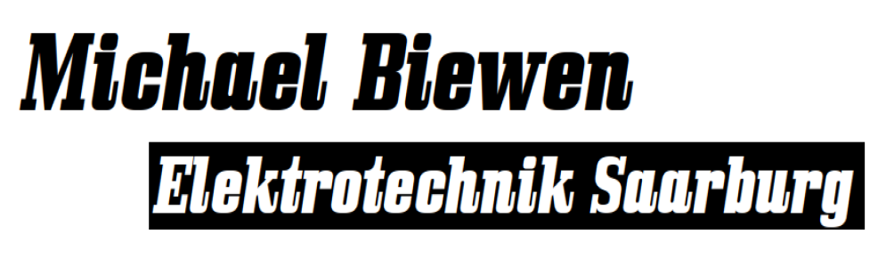 Elektriker: Michael Biewen Elektrotechnik Saarburg