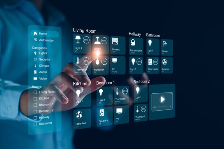 smart home dashboard
